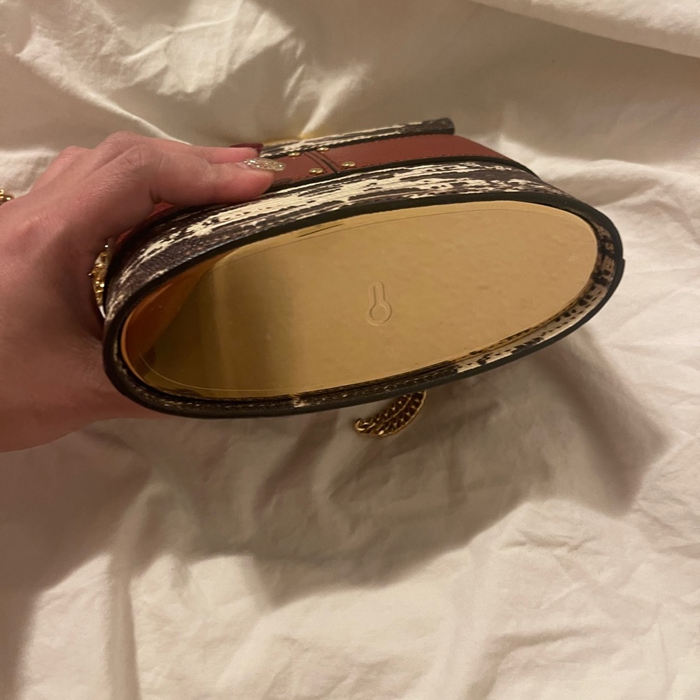 Chloe Mini Bag with Gold Handle - Picture 7 of 14